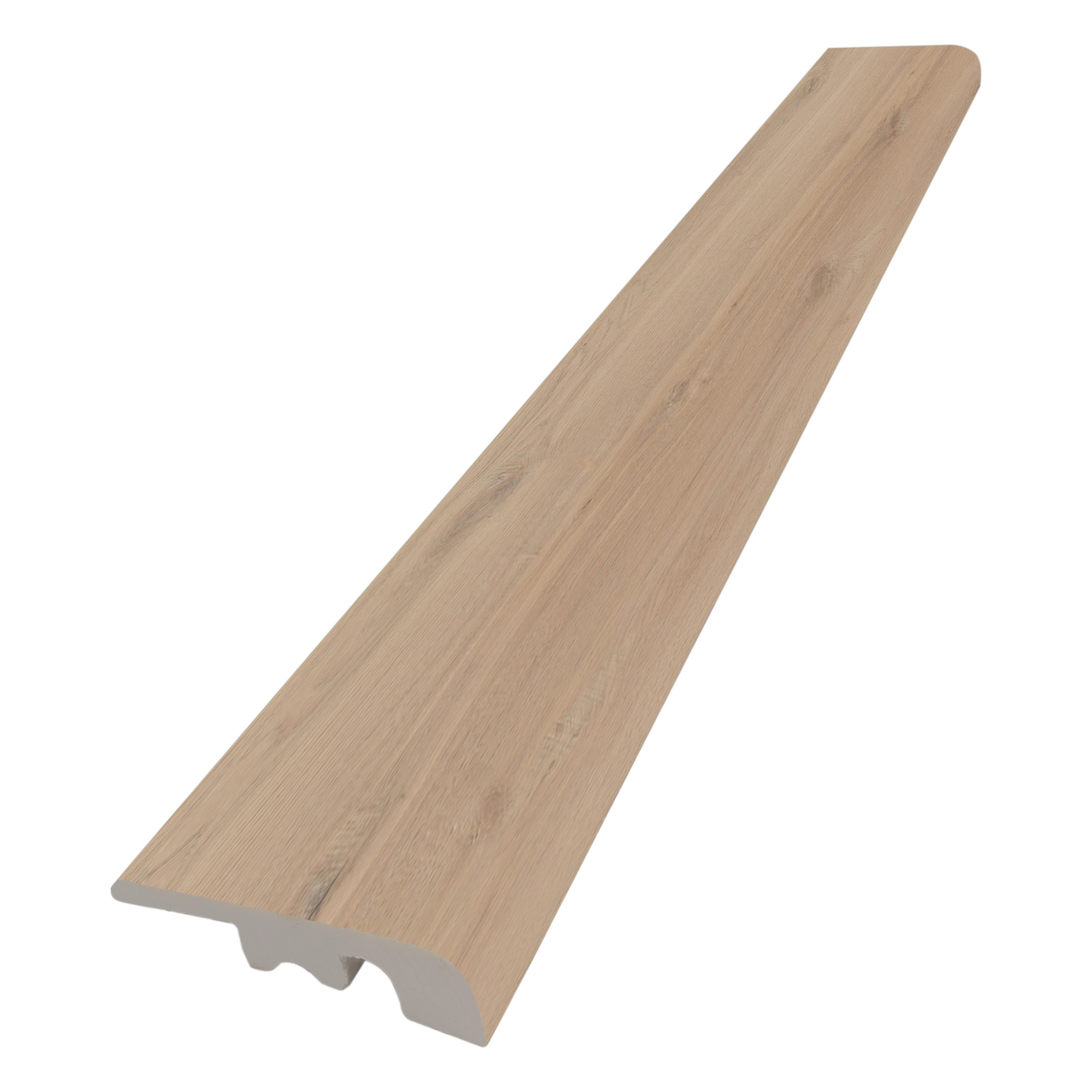 Lone Star Spirit XL Series LI-TS207-E End Cap, 94-1/2 in L, 1.378 in W, 0.394 in Thick, SPC, Sea Shell